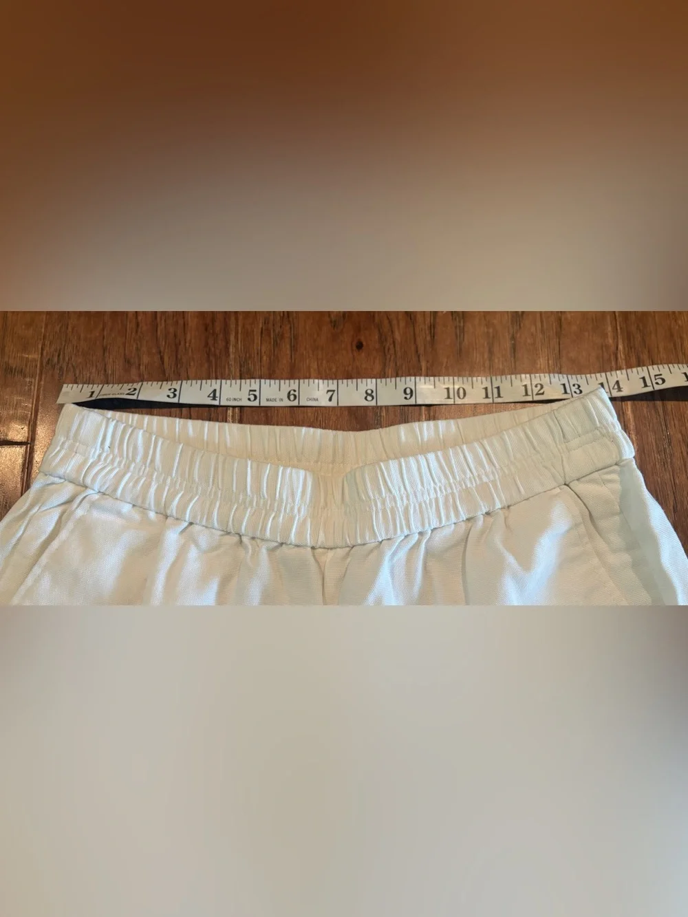 Lot of 2 JCrew Boardwalk Pull-On Elastic Waist Shorts Size 2 Green and Off White